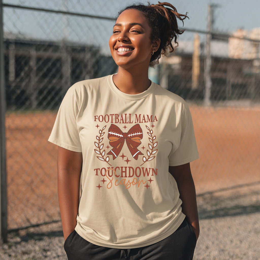 Football Season Bow Tee