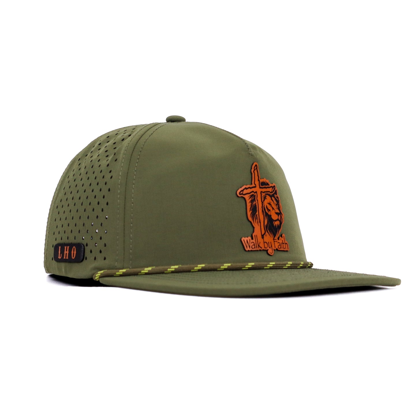 Walk by Faith Cap - Olive Green