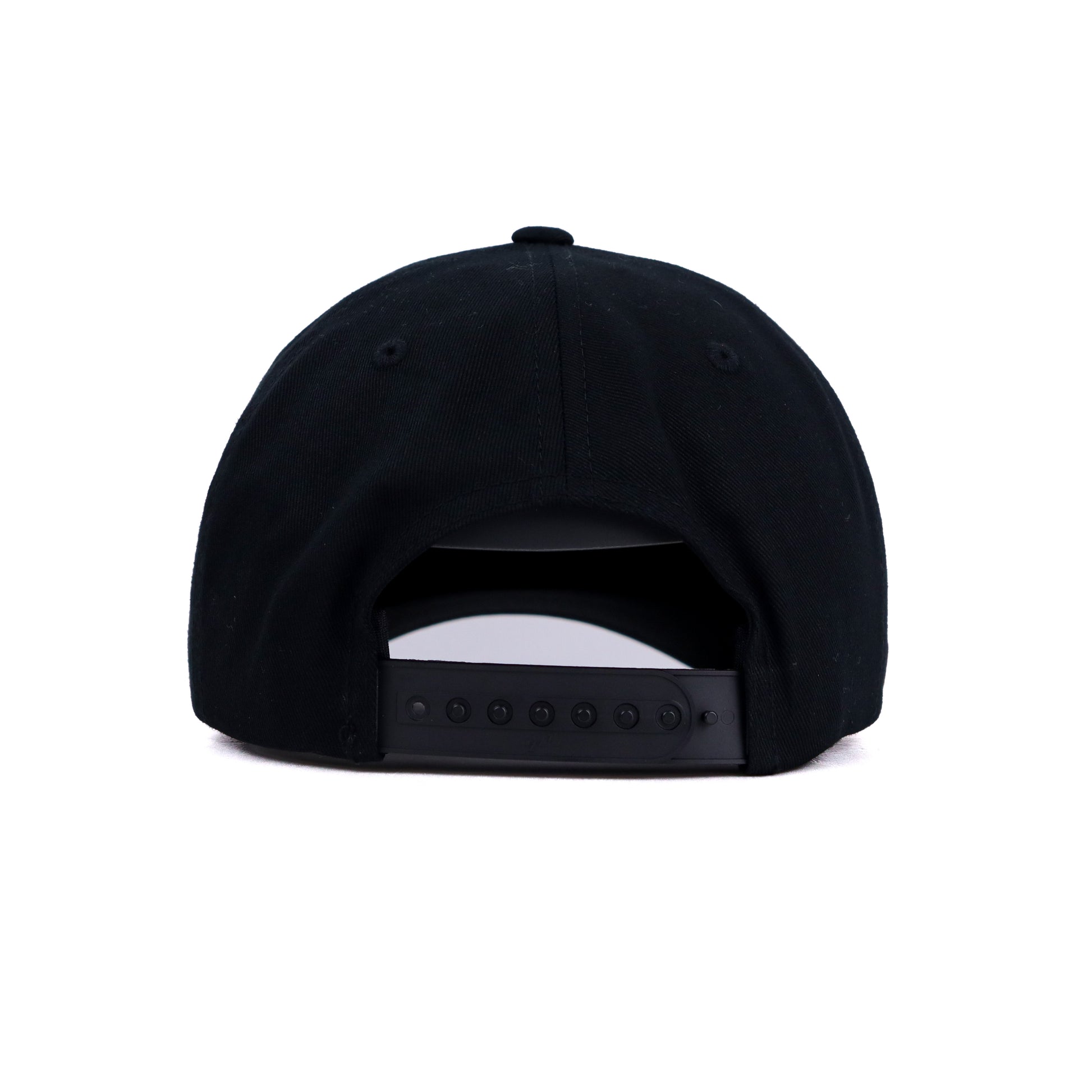 Adjustable black snapback trucker hat by Lonestar Heritage Outpost